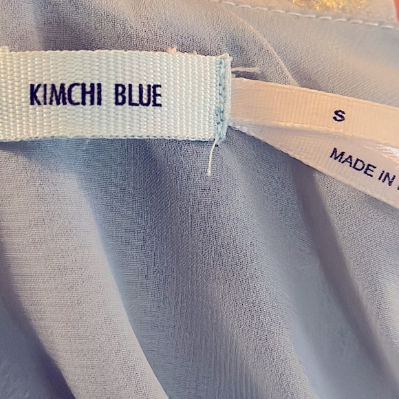 Urban Outfitters Kimchi Blue‎ Corellia Winter Princess Stars Beaded Neck Dress S - Picture 11 of 13